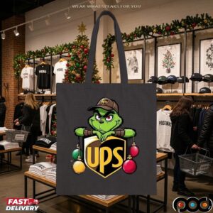 Ups Delivery Christmas Gift Ups Delivery Grinch T Shirt