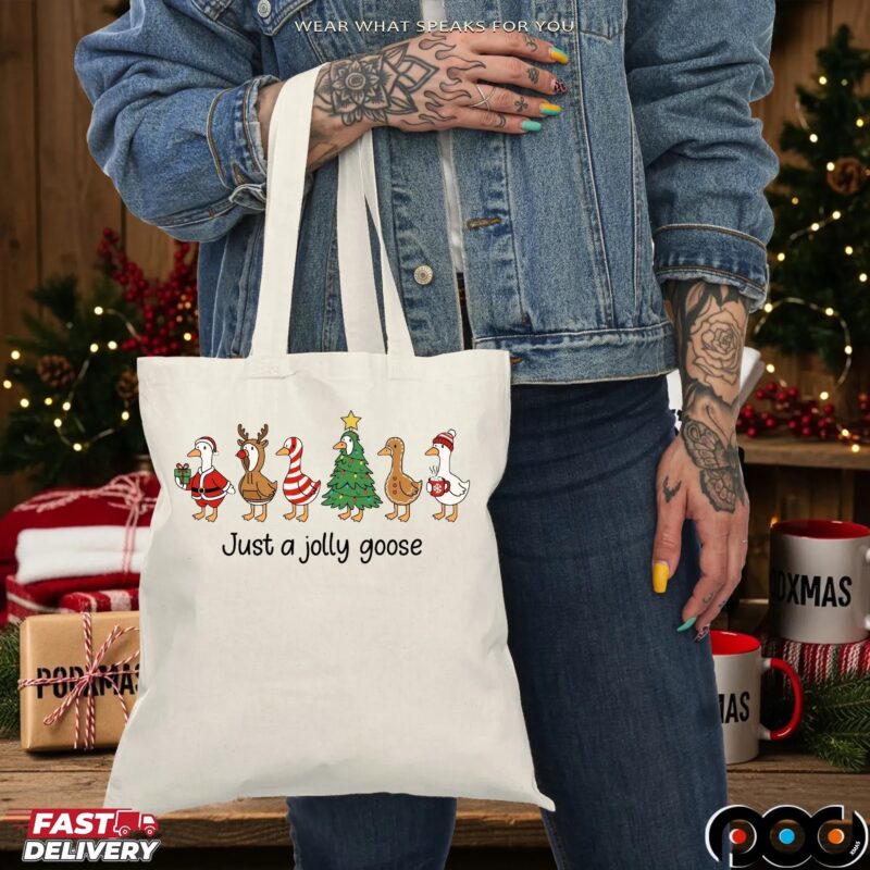 Just a Jolly Goose 2025 Christmas T Shirt
