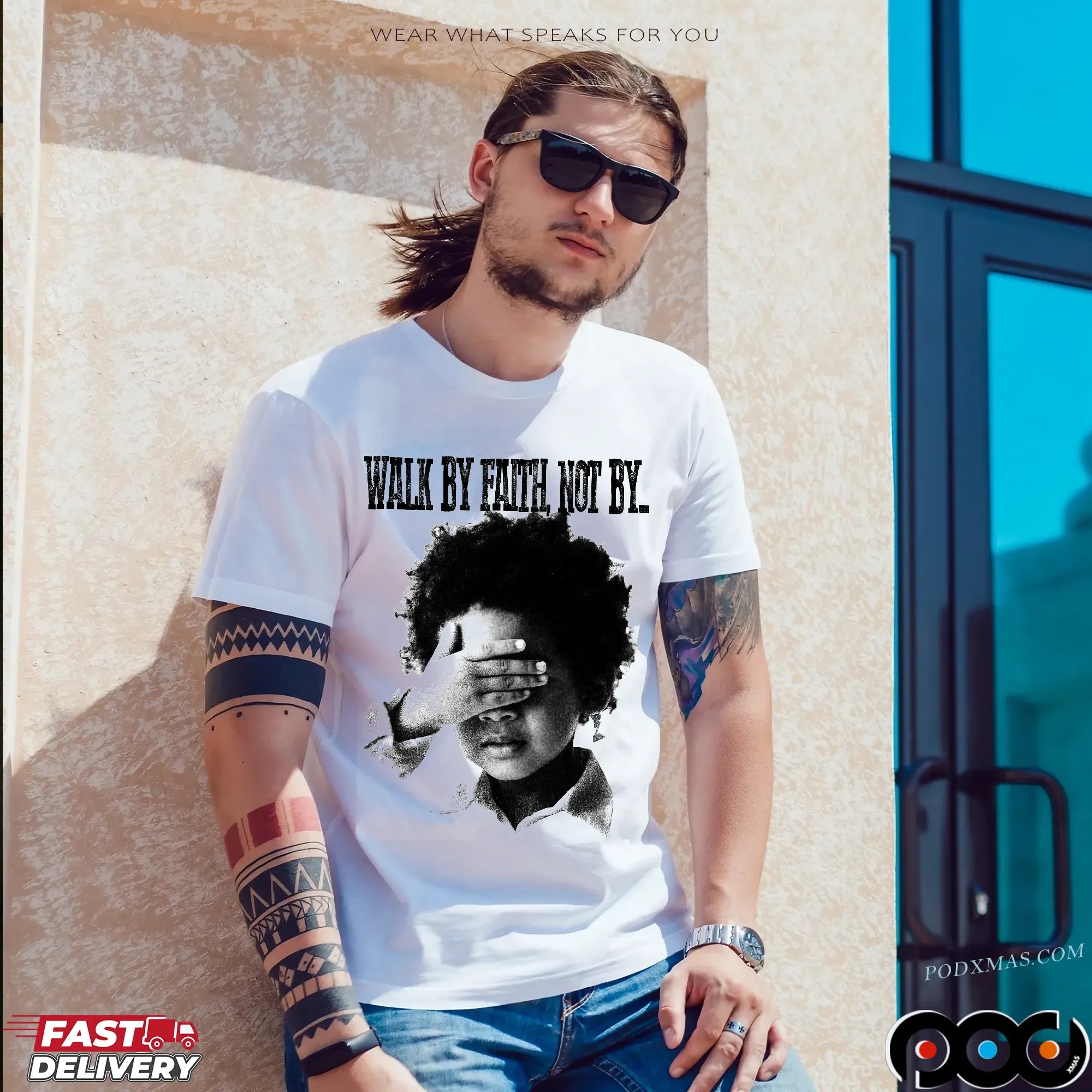 Walk By Faith Not By T Shirt