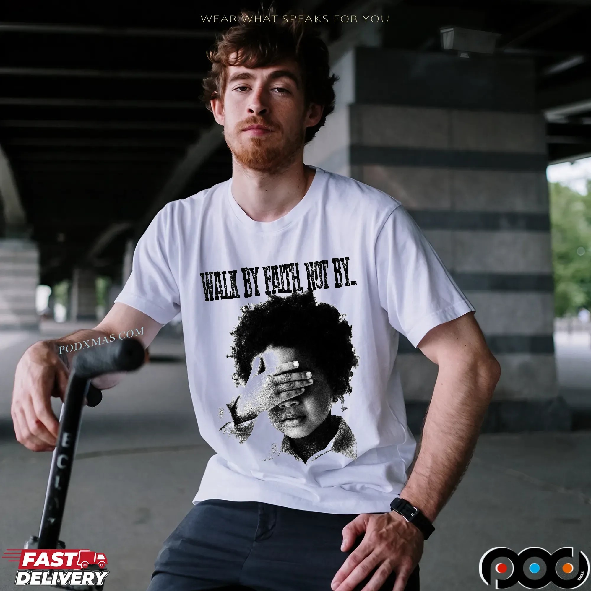 Walk By Faith Not By T Shirt