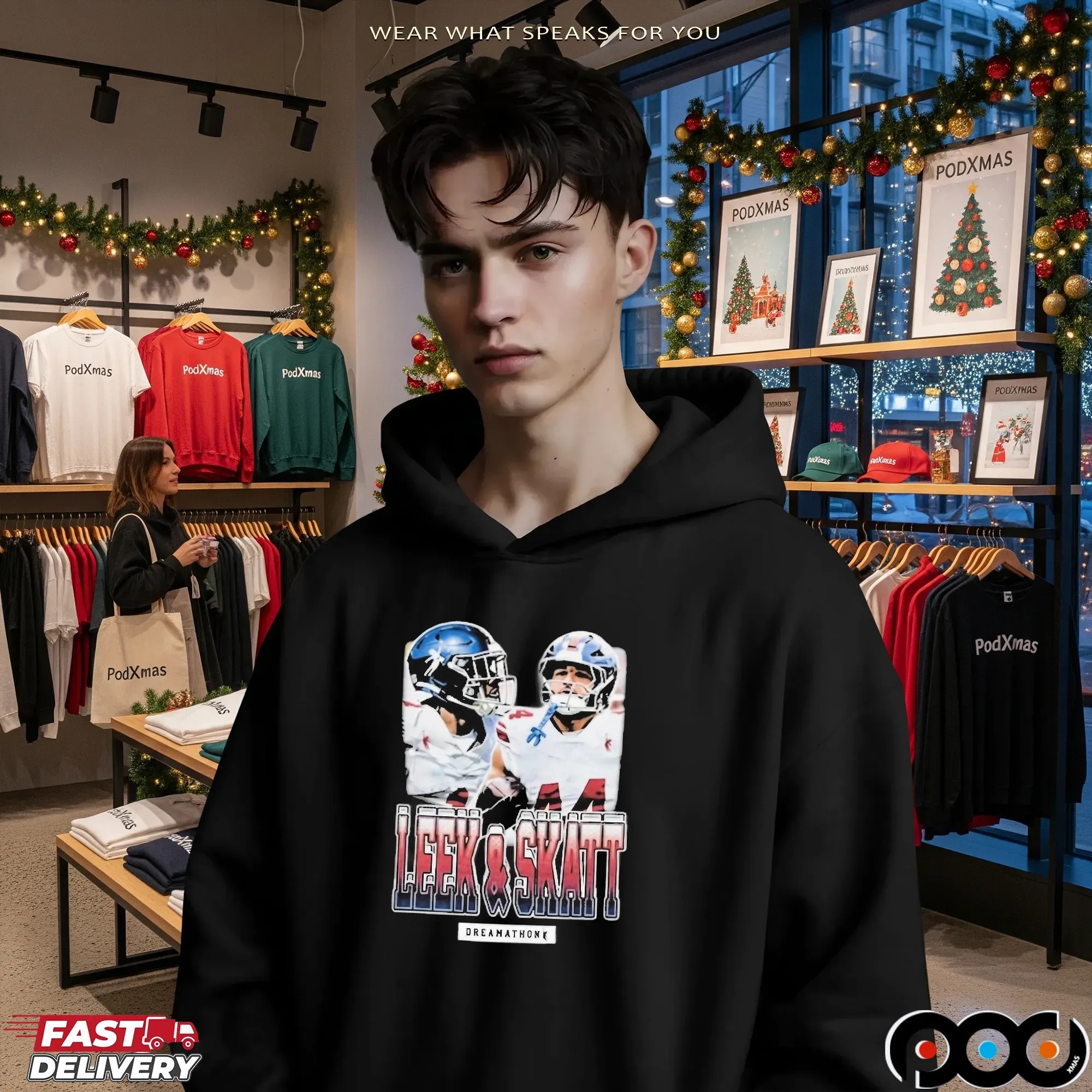 Wan’Dale Robinson Leek & Skatt Dreamathon Graphic T Shirt