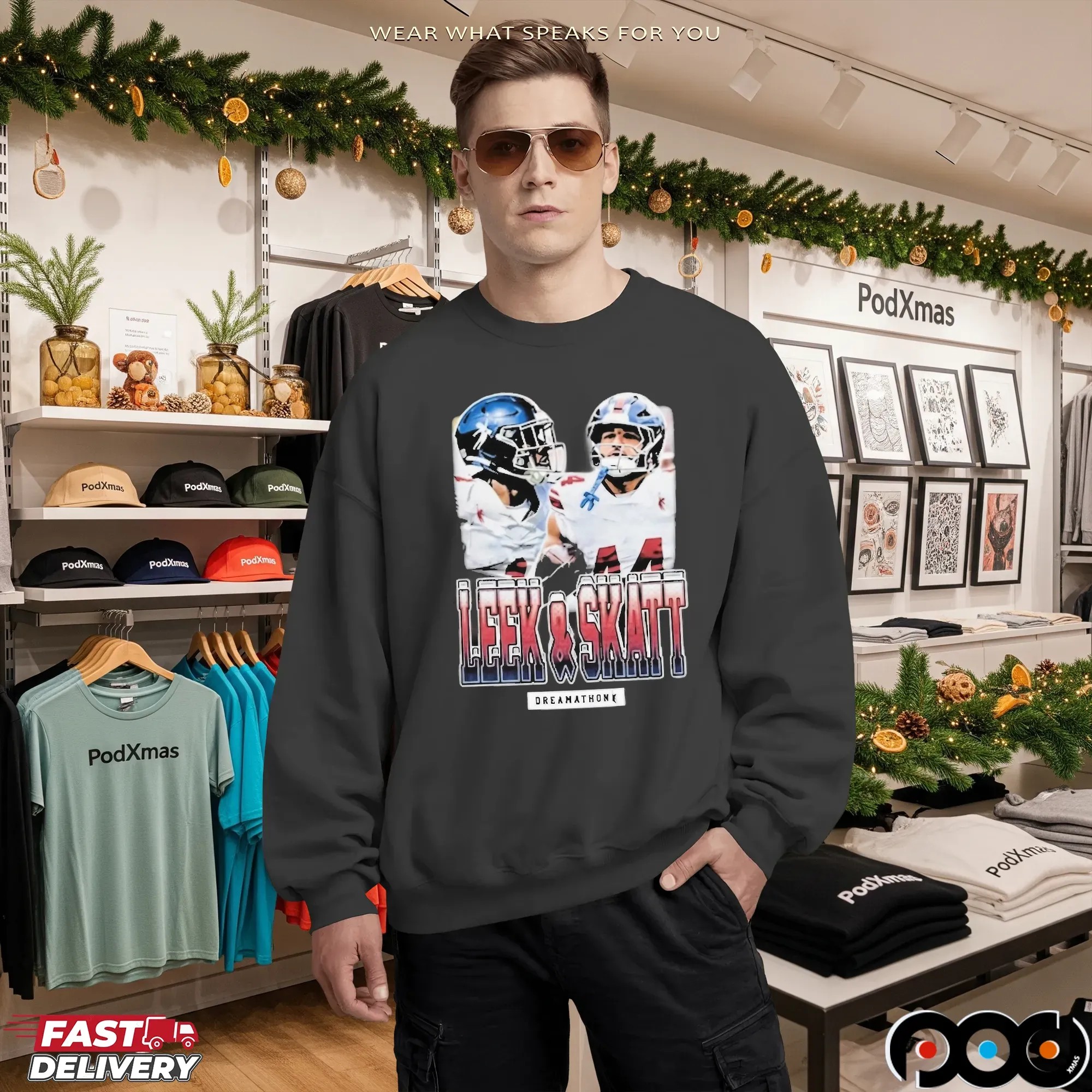 Wan’Dale Robinson Leek & Skatt Dreamathon Graphic T Shirt