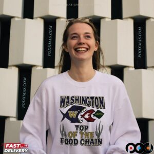 Washington top of the food chain Huskies State Cougars Oregon Ducks T Shirt