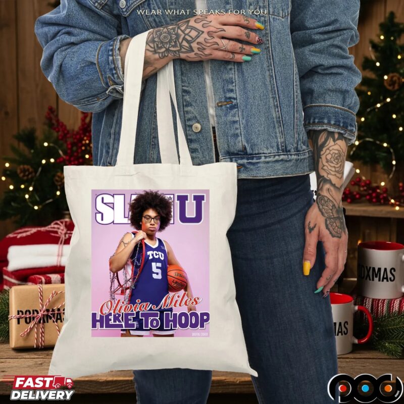Olivia Miles Here To Hoop Slam Cover T Shirt