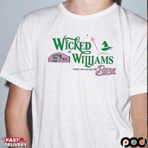 Wicked At Williams There's No Place The Barn Christmas T Shirt