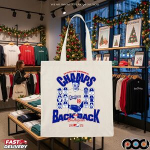 World Series Champs 2024 2025 LA Dodgers Back To Back Players T Shirt