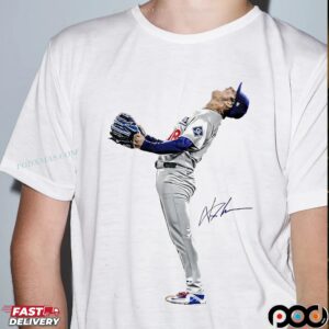 Yamamoto Lights Out LA Dodgers Signature T Shirt