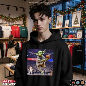 Yoda Dunking In An NBA Game Graphic T Shirt