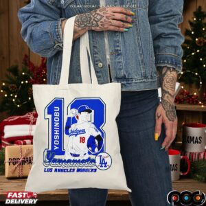Yoshinobu Yamamoto 18 Dodgers Japanese MLB Pitcher Baseball T Shirt