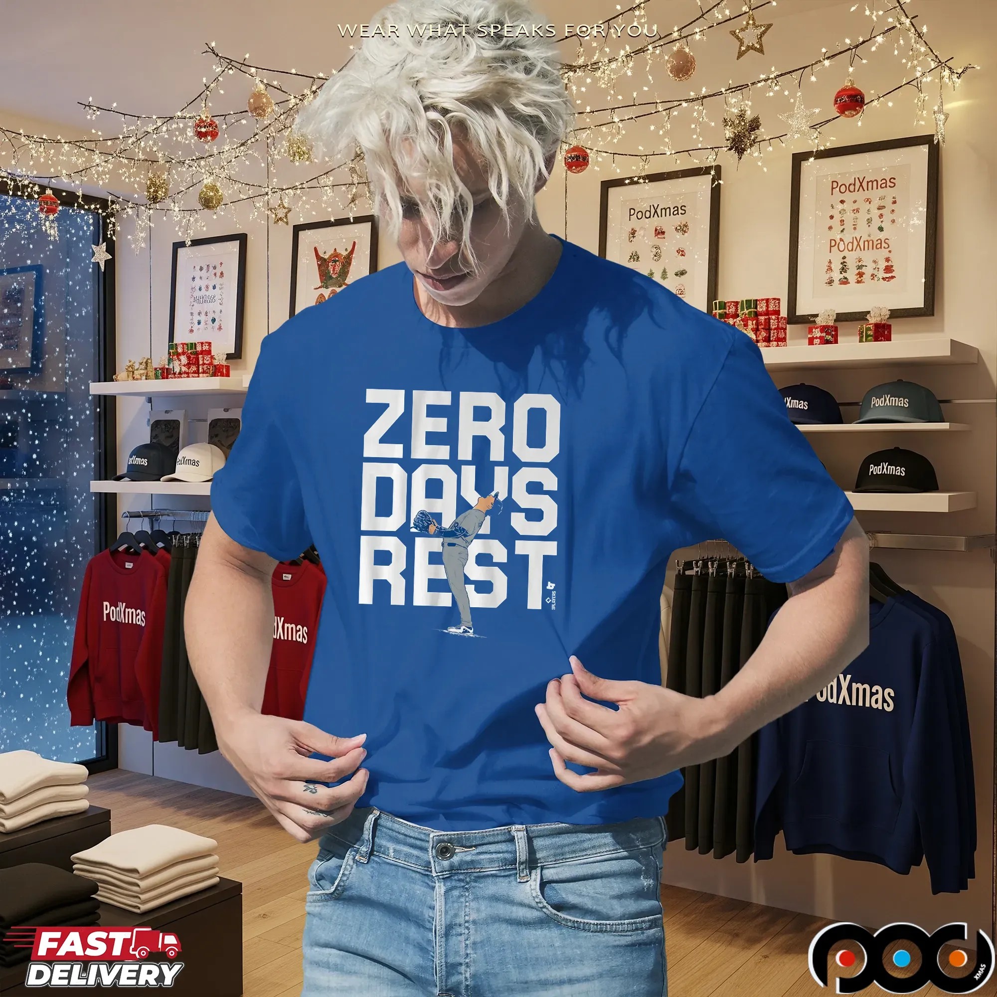 Yoshinobu Yamamoto LA Dodgers Zero Days Rest T Shirt