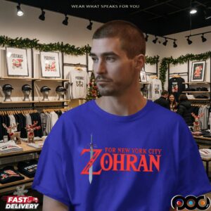 Zohran Mamdani For NYC The Legend Of New York City Mayor Sword T Shirt