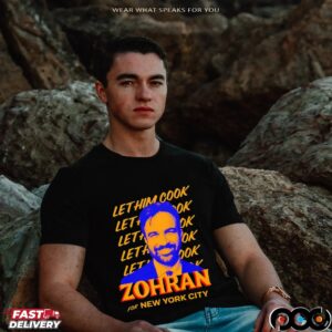 Zohran Mamdani For New York City Let Him Cook Repeat T Shirt