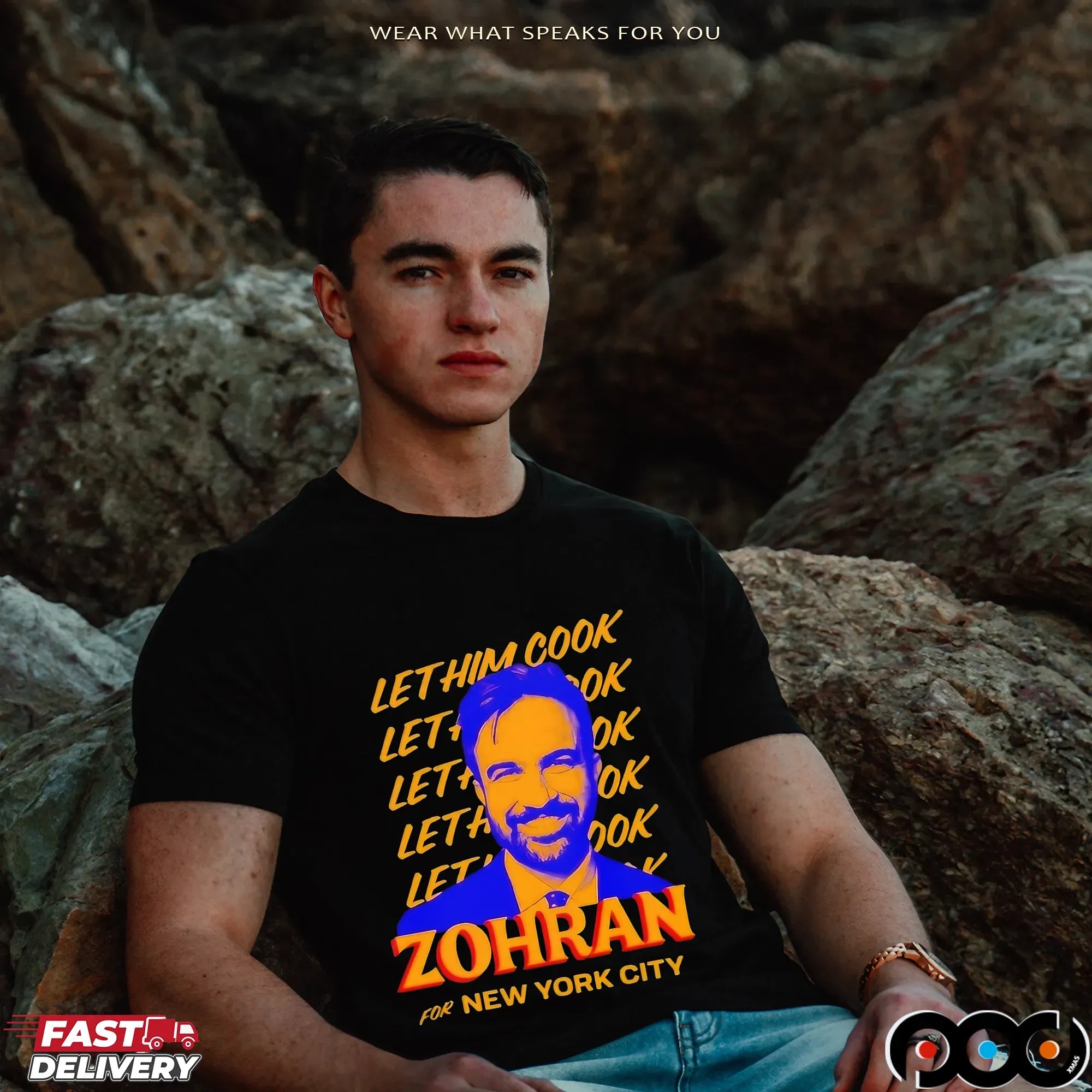 Zohran Mamdani For New York City Let Him Cook Repeat T Shirt