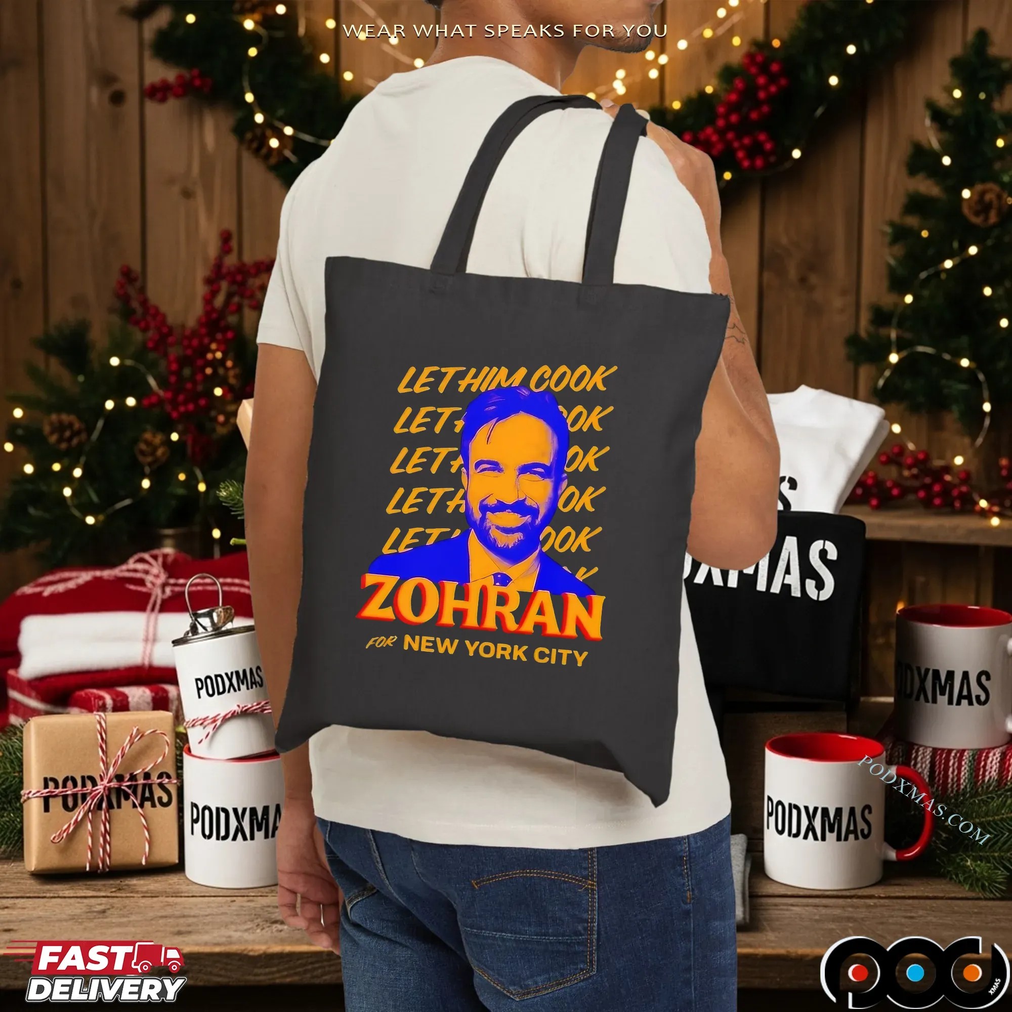 Zohran Mamdani For New York City Let Him Cook Repeat T Shirt