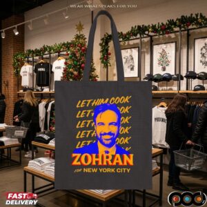 Zohran Mamdani For New York City Let Him Cook Repeat T Shirt