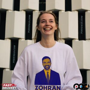Zohran Mamdani For New York City Portrait T Shirt