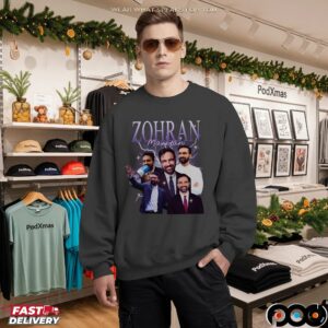 Zohran Mamdani Mayor Of New York City Retro Bootleg T Shirt