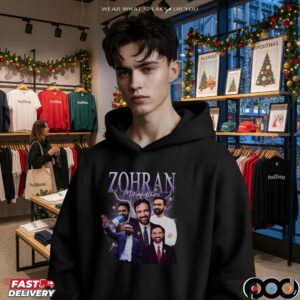 Zohran Mamdani Mayor Of New York City Retro Bootleg T Shirt