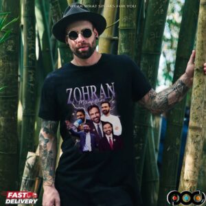 Zohran Mamdani Mayor Of New York City Retro Bootleg T Shirt