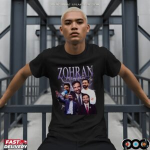 Zohran Mamdani Mayor Of New York City Retro Bootleg T Shirt