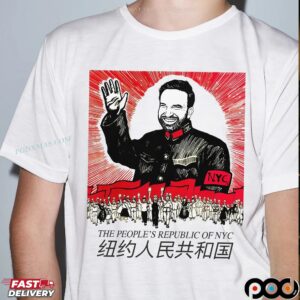 Zohran Mamdani The People's Republic of NYC T Shirt