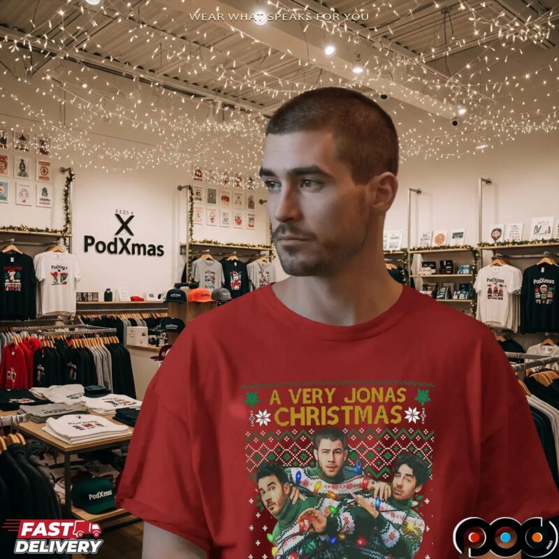 A Very Jonas Christmas Let It Bro Ugly Xmas T Shirt A Very Jonas Christmas Let It Bro Ugly Xmas T Shirt