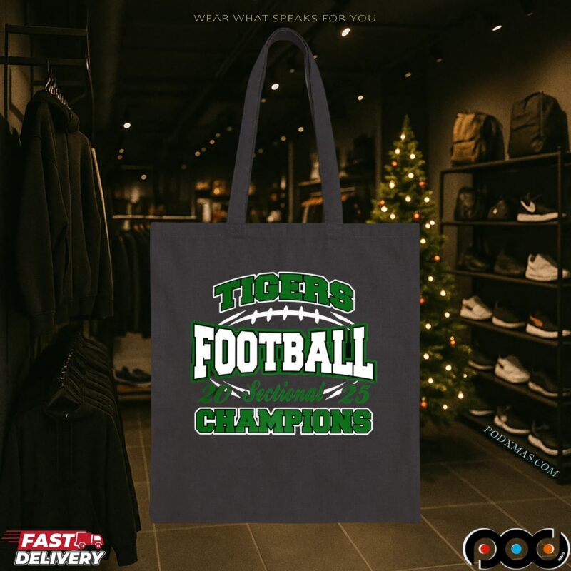 Tigers Football Sectional Champions 2025 Graphic T Shirt