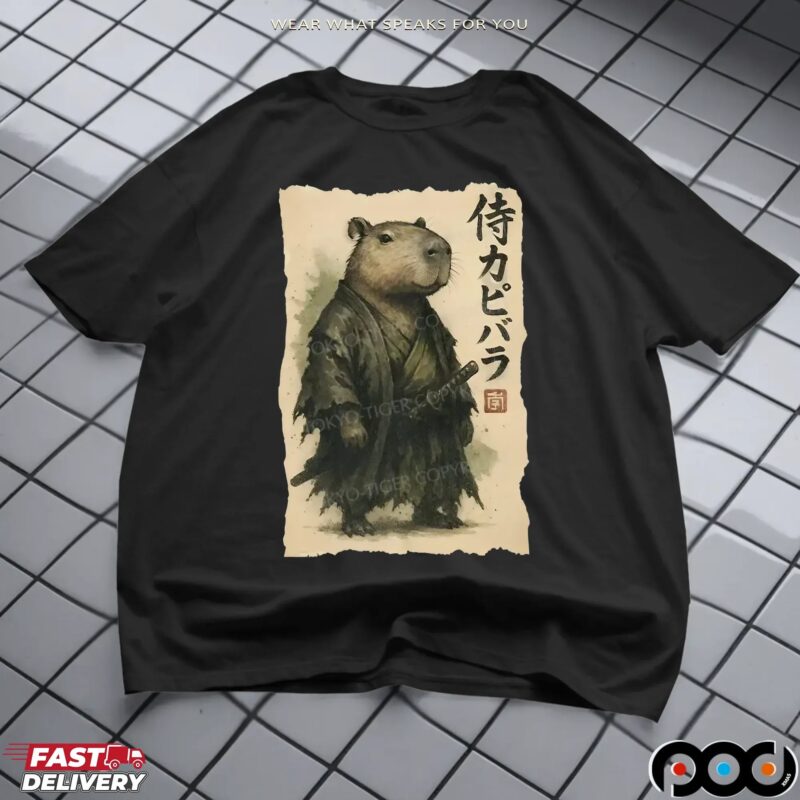 Capybara Samurai Classic T-Shirt