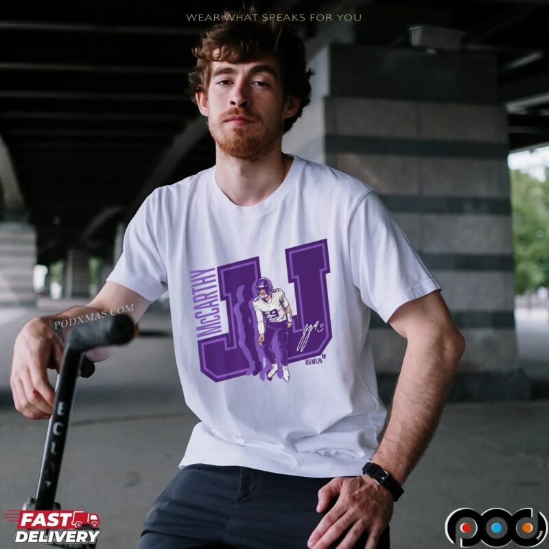 Minnesota Vikings QB J J McCarthy Griddy T Shirt