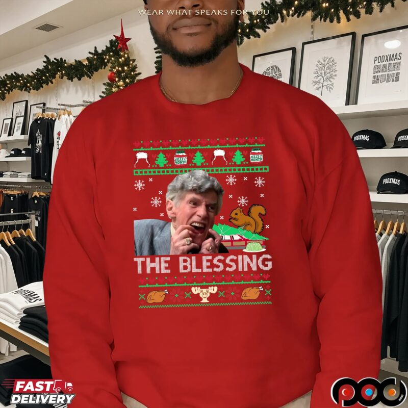 Uncle Lewis The Blessing National Lampoon's Christmas Vacation Ugly Christmas T Shirt