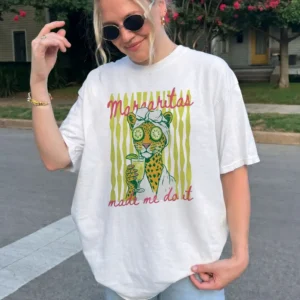 Margaritas Made Me Do It Shirt | Funny Summer Girls Trip Tee