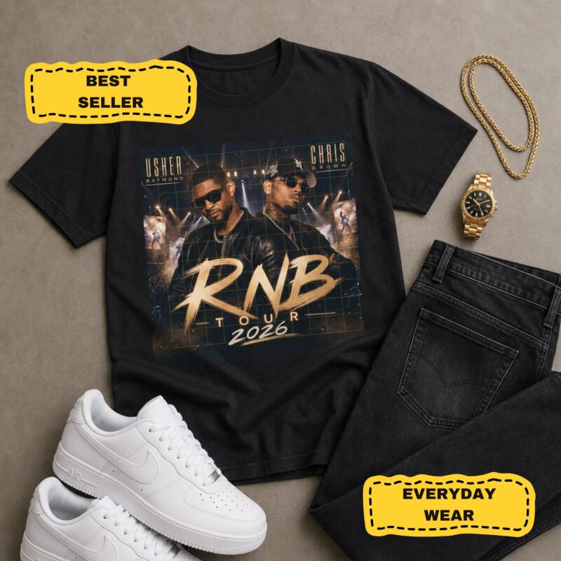 RnB Tour 2026 Shirt - Usher & Chris Brown Concert Tee