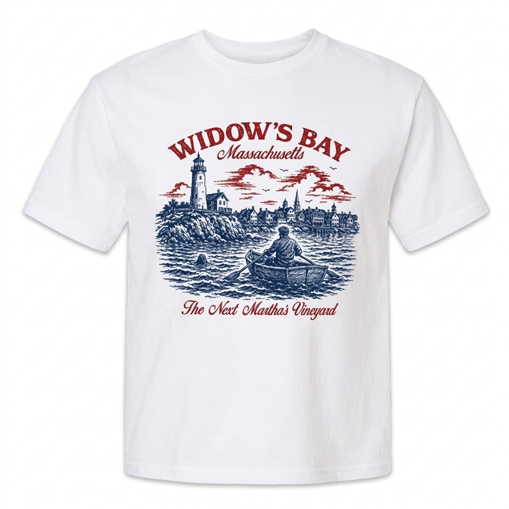 Widow's Bay Massachusetts Vintage Tee | Coastal Fandom Shirt
