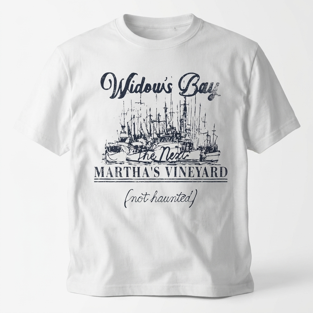 Widow's Bay T-Shirt: The Next Martha's Vineyard (Not Haunted)