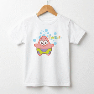 Cute Patrick Star Kids T-Shirt - Sweet SpongeBob Graphic Tee