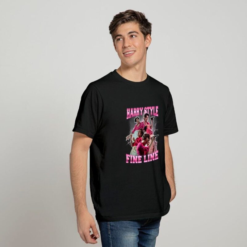 Vintage Harry Styles Fine Line Graphic Tee | 90s Bootleg Fan Shirt