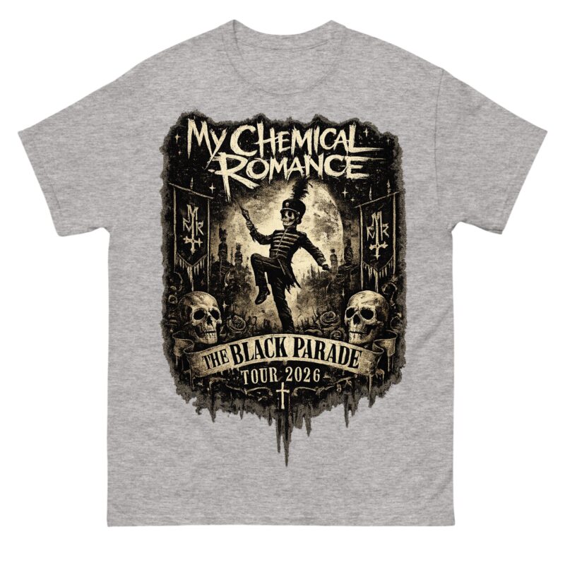 The Black Parade Tour 2026 Shirt | MCR Emo Band Tee