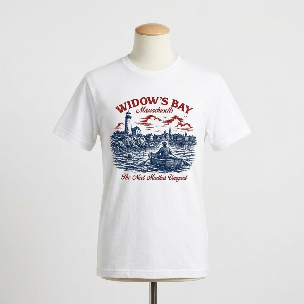 Widow's Bay Massachusetts Vintage Tee | Coastal Fandom Shirt