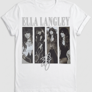 Ella Langley Shirt | Vintage Photo Collage Concert Tee