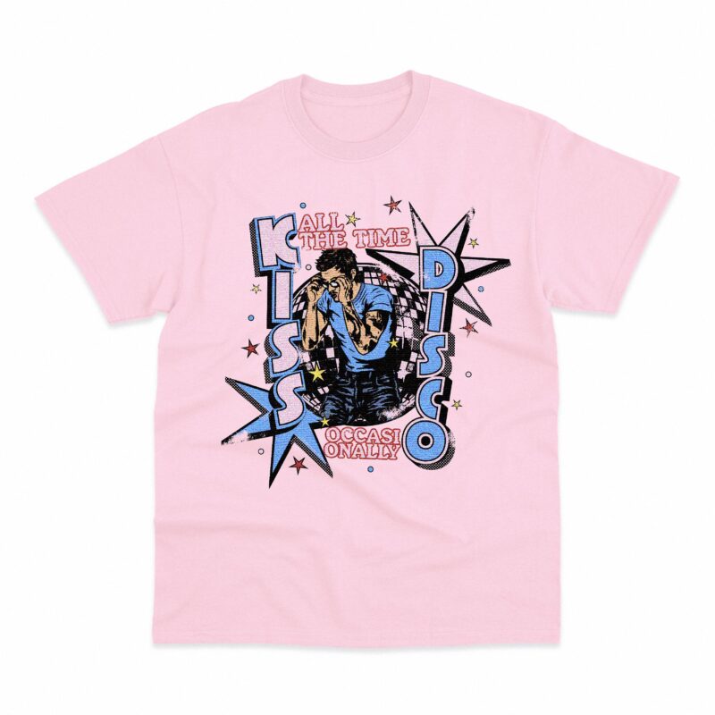 Kiss All The Time Disco Occasionally Shirt | Retro Graphic Tee