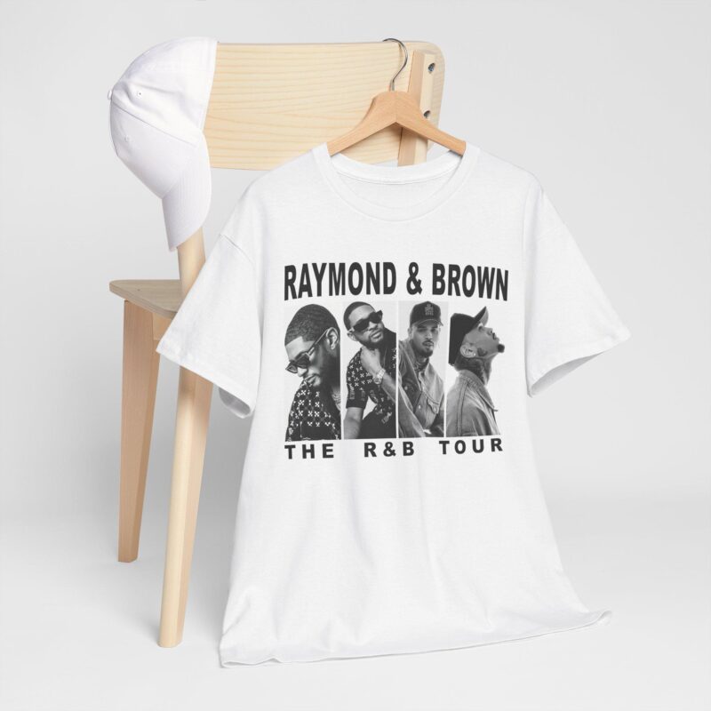 Usher Raymond & Chris Brown The R&B Tour Vintage Bootleg T-Shirt