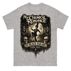 The Black Parade Tour 2026 Shirt | MCR Emo Band Tee