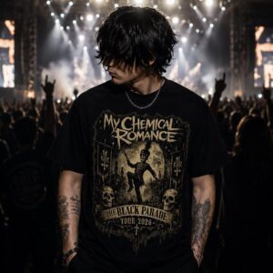 The Black Parade Tour 2026 Shirt | MCR Emo Band Tee