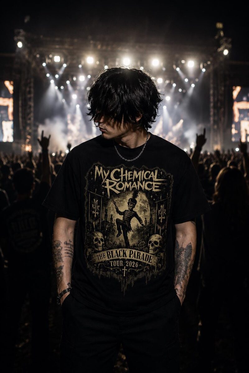 The Black Parade Tour 2026 Shirt | MCR Emo Band Tee