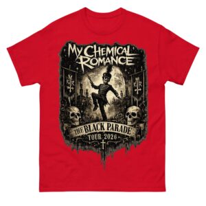 The Black Parade Tour 2026 Shirt | MCR Emo Band Tee