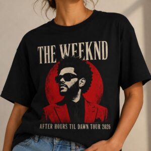 Vintage The Weeknd After Hours Til Dawn Tour 2026 Tee