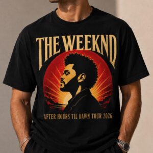 Vintage The Weeknd After Hours Til Dawn Tour 2026 Tee