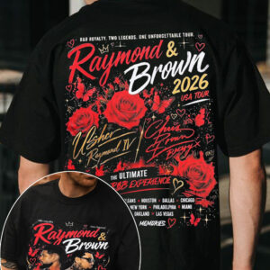 Raymond & Brown R&B Tour 2026 Shirt - Vintage Double-Sided Tee