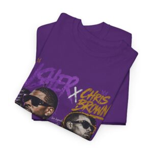 Usher & Chris Brown Vintage Bootleg Graphic Tee | Exclusive R&B Tour