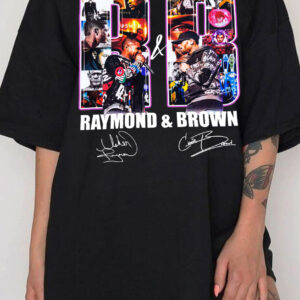 Raymond & Brown R&B Tour 2026 Shirt - Vintage Usher x Chris Brown Tee